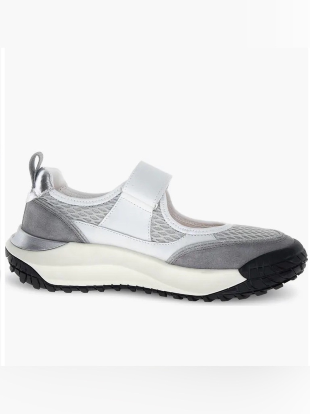 NWT VOILE BLANCHE Club Act Babe Mary Jane Sneaker in Lead Grey - Picture 3 of 16